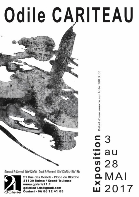 Odile Cariteau at Galerie21 illustration