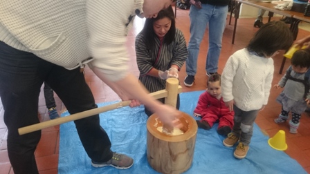 2017年トゥールーズ日仏協会新春餅つき大会5